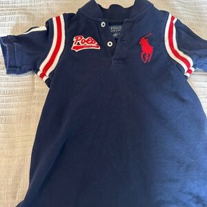 Ralph Lauren Boys T-Shirt Size 4T - Blue/Red